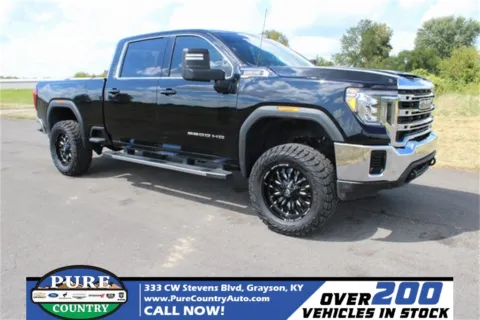 Black 2023 GMC Sierra 2500HD SLE for sale in Grayson, KY