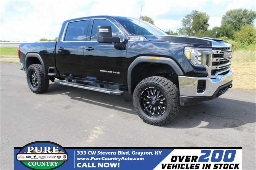 Black 2023 GMC Sierra 2500HD SLE for sale in Grayson, KY