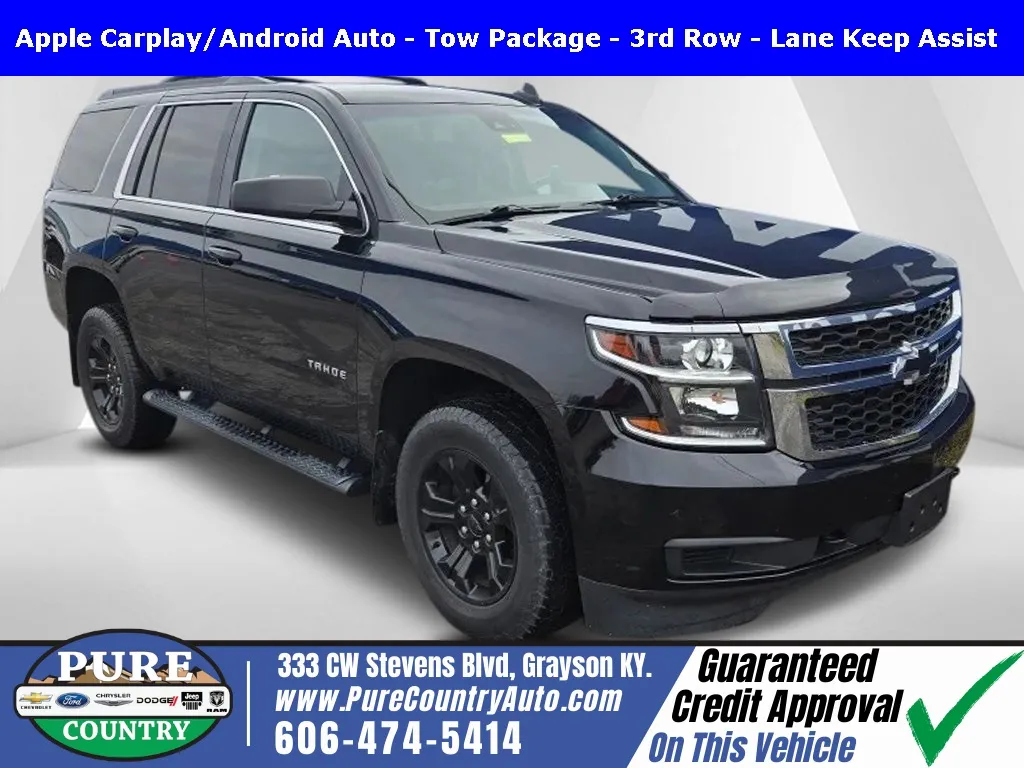 Black 2019 Chevrolet Tahoe LS for sale in Grayson, KY