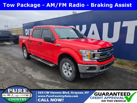 Red 2018 Ford F-150 XLT for sale in Grayson, KY