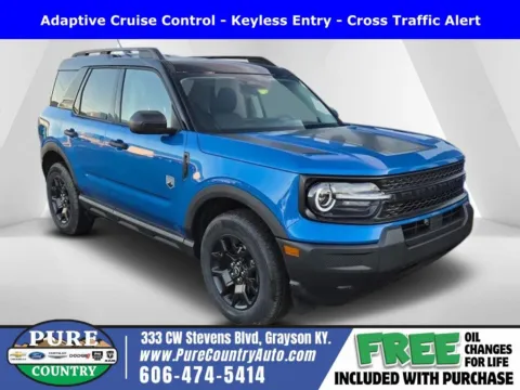 Blue 2025 Ford Bronco Sport Big Bend for sale in Grayson, KY
