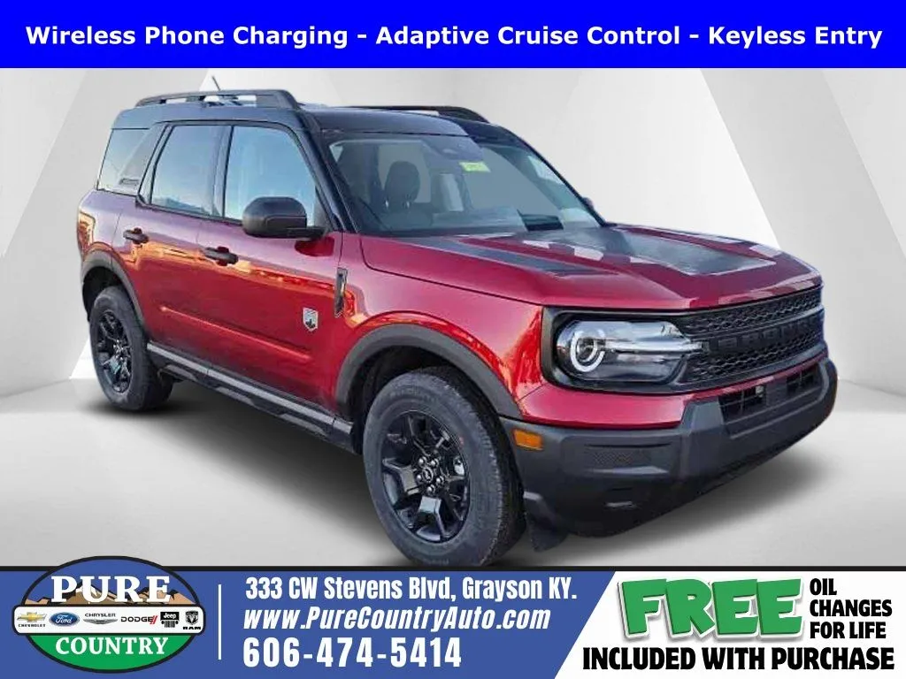 Red 2025 Ford Bronco Sport Big Bend for sale in Grayson, KY