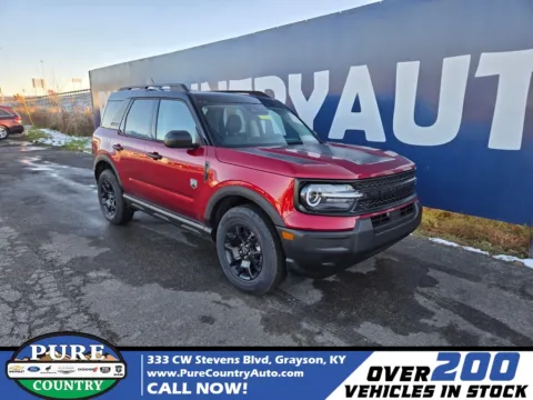 Red 2025 Ford Bronco Sport Big Bend for sale in Grayson, KY