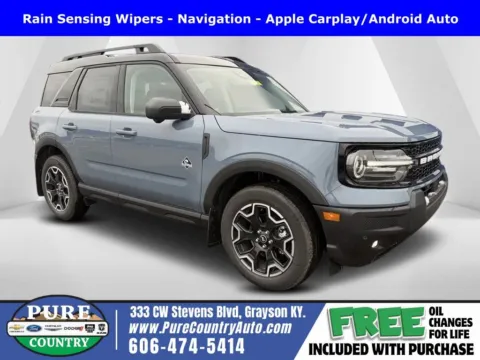 Gray 2025 Ford Bronco Sport Outer Banks for sale in Grayson, KY