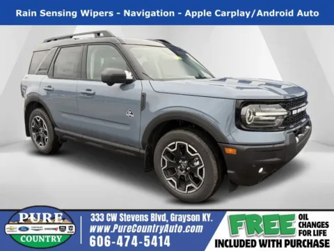 Gray 2025 Ford Bronco Sport Outer Banks for sale in Grayson, KY