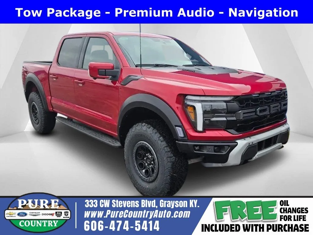 Red 2025 Ford F-150 Raptor for sale in Grayson, KY