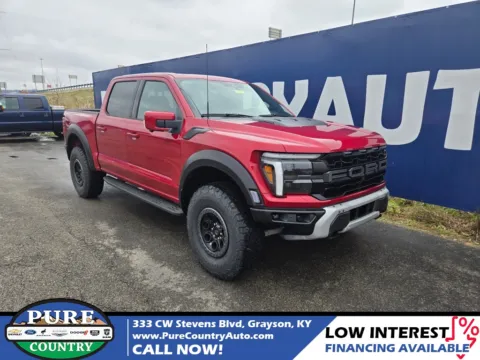 Red 2025 Ford F-150 Raptor for sale in Grayson, KY