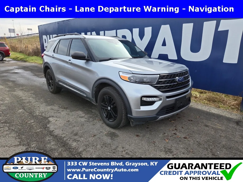 Silver 2020 Ford Explorer XLT for sale in Grayson, KY