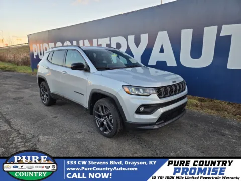 Silver 2026 Jeep Compass Latitude for sale in Grayson, KY