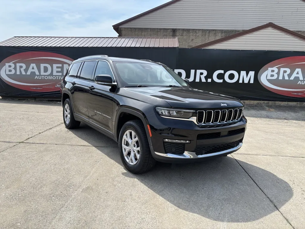 Black 2022 Jeep Grand Cherokee L Limited for sale in Grayson, KY