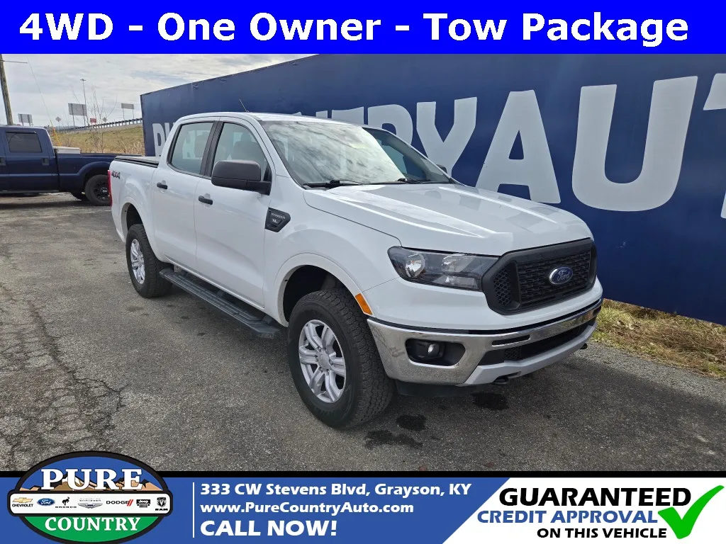 White 2021 Ford Ranger XL for sale in Grayson, KY