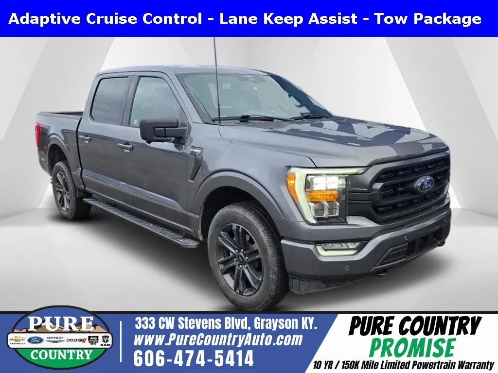 Gray 2022 Ford F-150 XLT for sale in Grayson, KY