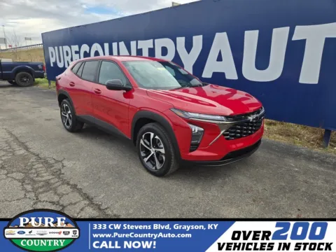 Red 2026 Chevrolet Trax 1RS for sale in Grayson, KY