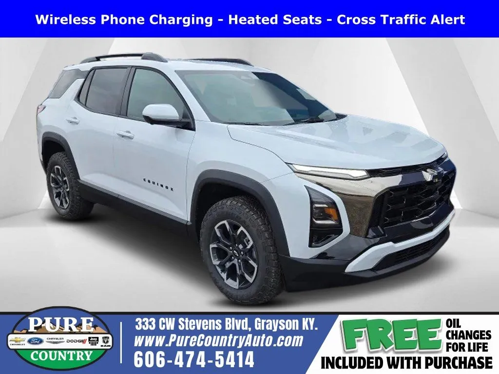 White 2026 Chevrolet Equinox ACTIV for sale in Grayson, KY