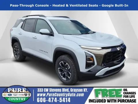 White 2026 Chevrolet Equinox ACTIV for sale in Grayson, KY