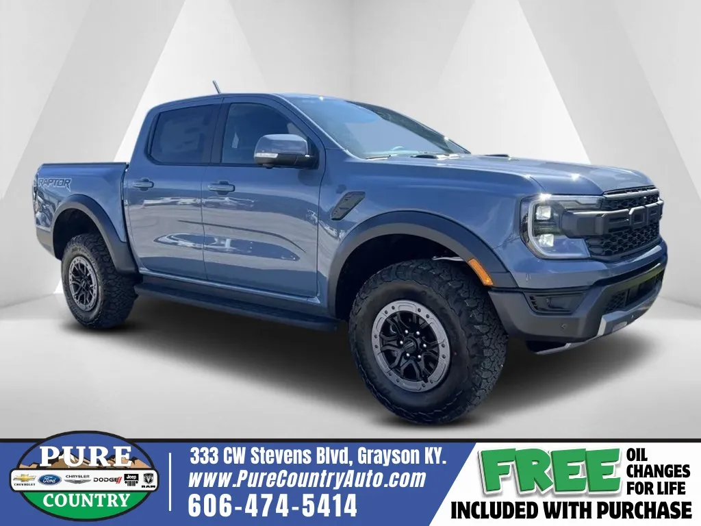 Gray 2025 Ford Ranger Raptor for sale in Grayson, KY