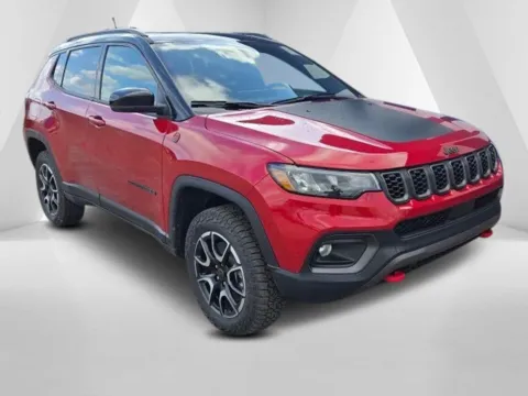 Red 2026 Jeep Compass Trailhawk for sale in Grayson, KY