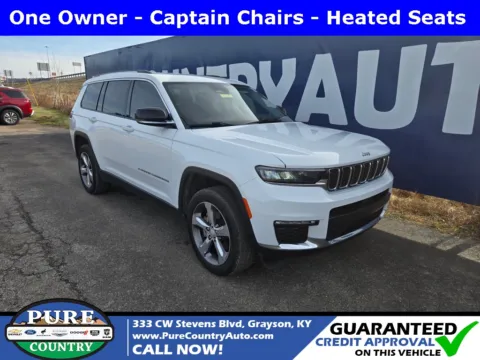 White 2022 Jeep Grand Cherokee L Limited for sale in Grayson, KY