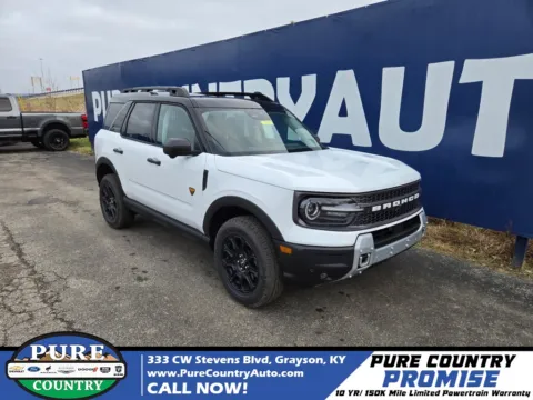 White 2025 Ford Bronco Sport Badlands for sale in Grayson, KY