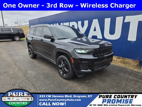 Black 2023 Jeep Grand Cherokee L Altitude for sale in Grayson, KY