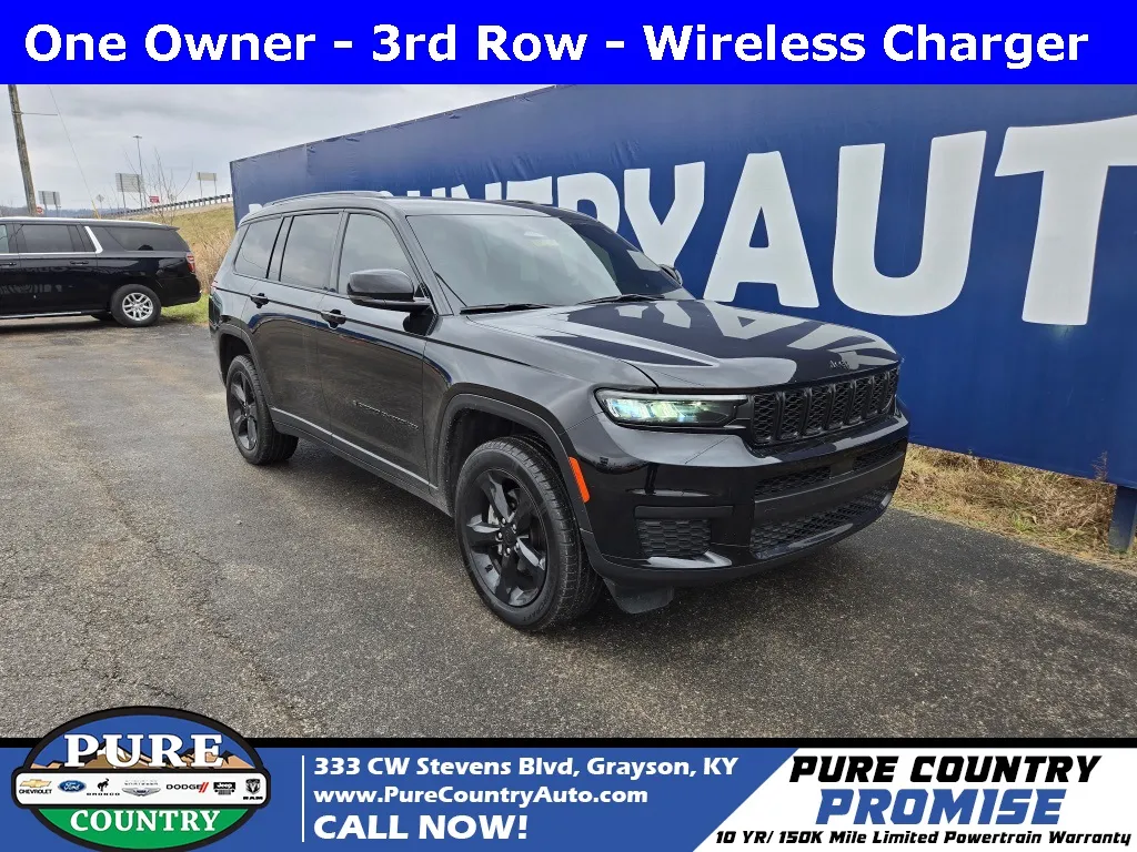 Black 2023 Jeep Grand Cherokee L Altitude for sale in Grayson, KY