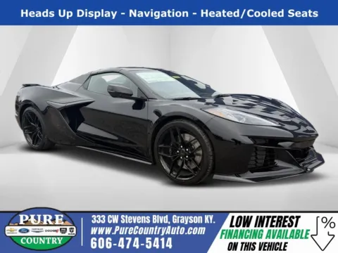 Black 2026 Chevrolet Corvette Z06 for sale in Grayson, KY