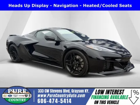 Black 2026 Chevrolet Corvette Z06 for sale in Grayson, KY