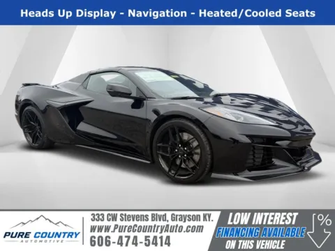 Black 2026 Chevrolet Corvette Z06 for sale in Grayson, KY