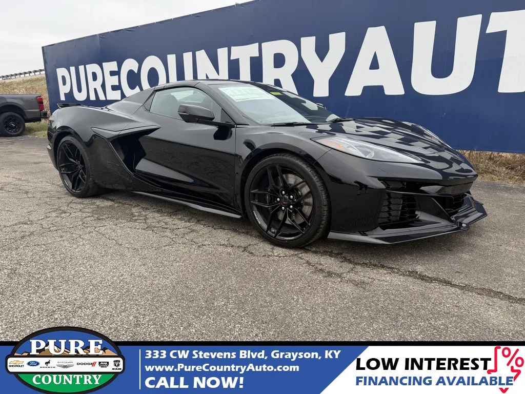 Black 2026 Chevrolet Corvette Z06 for sale in Grayson, KY