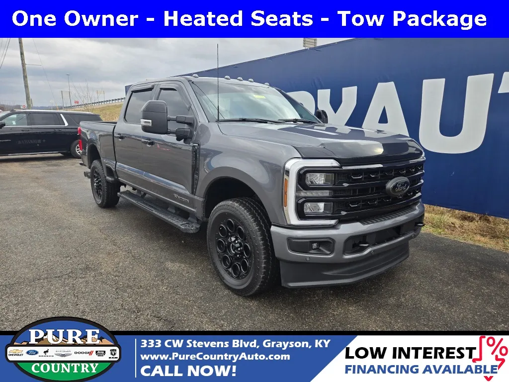 Gray 2024 Ford F-250SD Lariat for sale in Grayson, KY