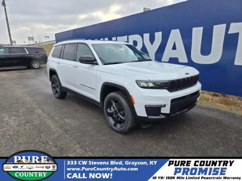 White 2025 Jeep Grand Cherokee L Limited for sale in Grayson, KY