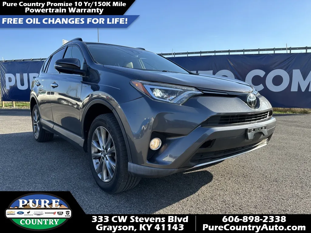 Gray 2018 Toyota RAV4 Limited for sale in Grayson, KY