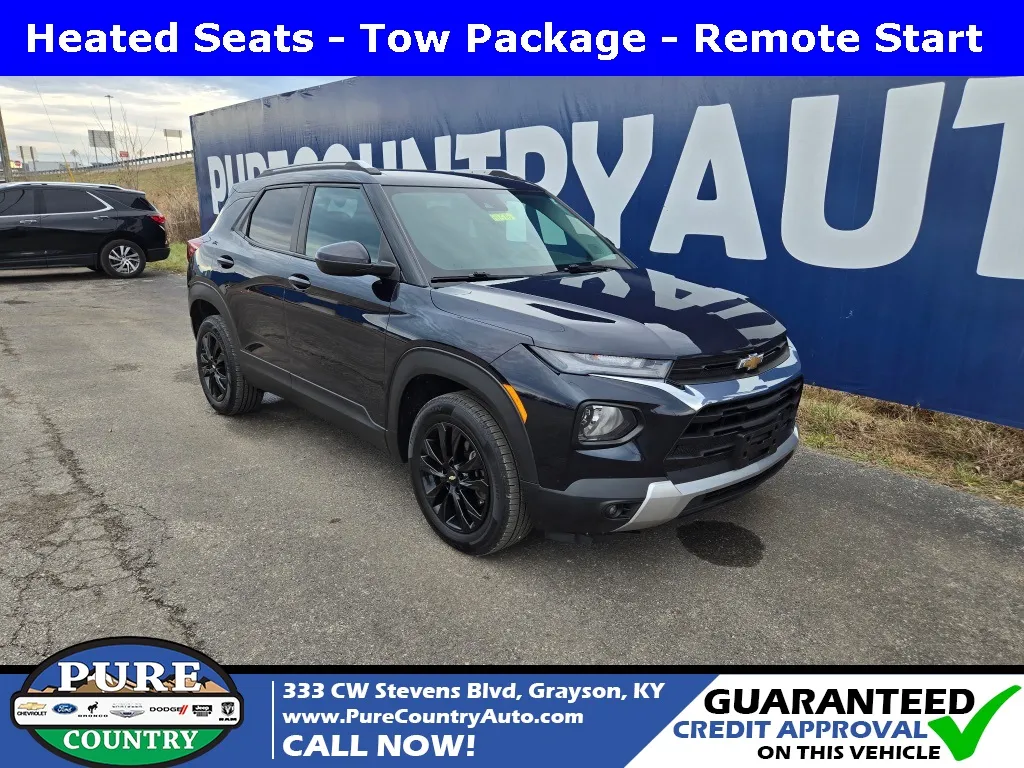 Blue 2021 Chevrolet TrailBlazer LT for sale in Grayson, KY