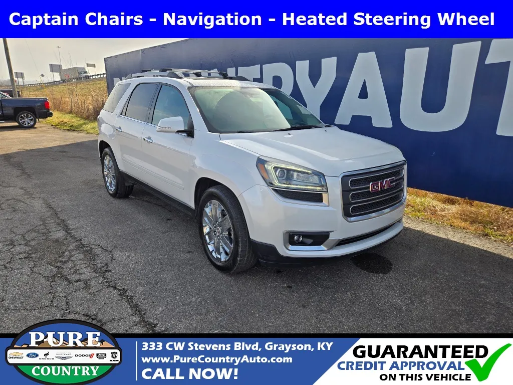 White 2017 GMC Acadia Limited for sale in Grayson, KY