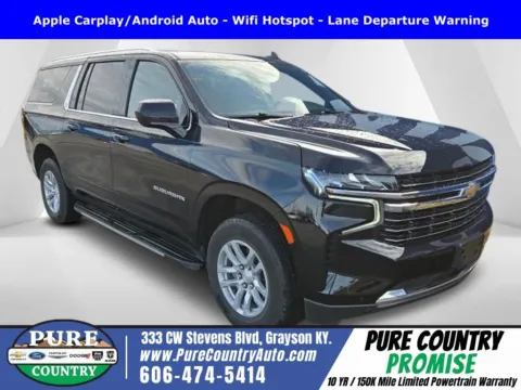 Black 2024 Chevrolet Suburban LT for sale in Grayson, KY