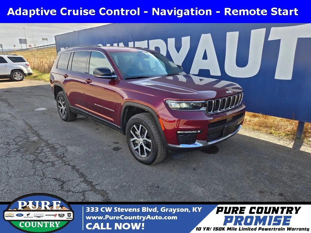 Red 2025 Jeep Grand Cherokee L Limited for sale in Grayson, KY