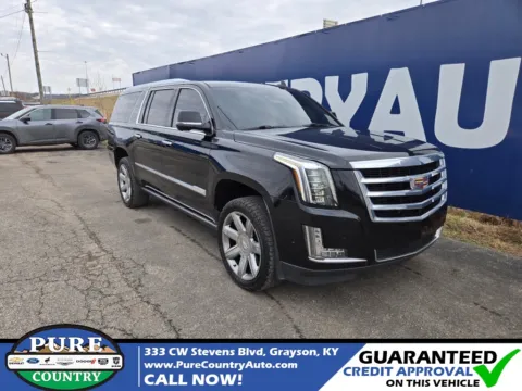 Black 2019 Cadillac Escalade ESV Premium for sale in Grayson, KY