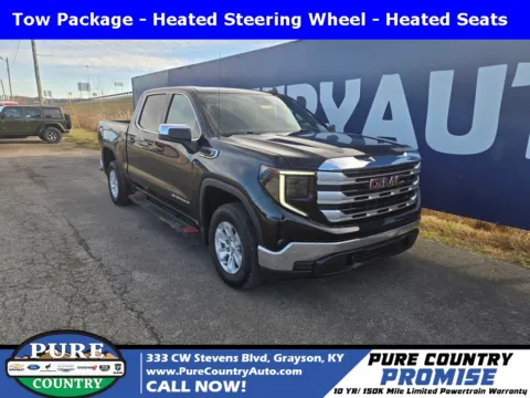 Black 2024 GMC Sierra 1500 SLE for sale in Grayson, KY