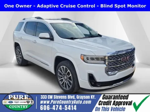 White 2022 GMC Acadia Denali for sale in Grayson, KY