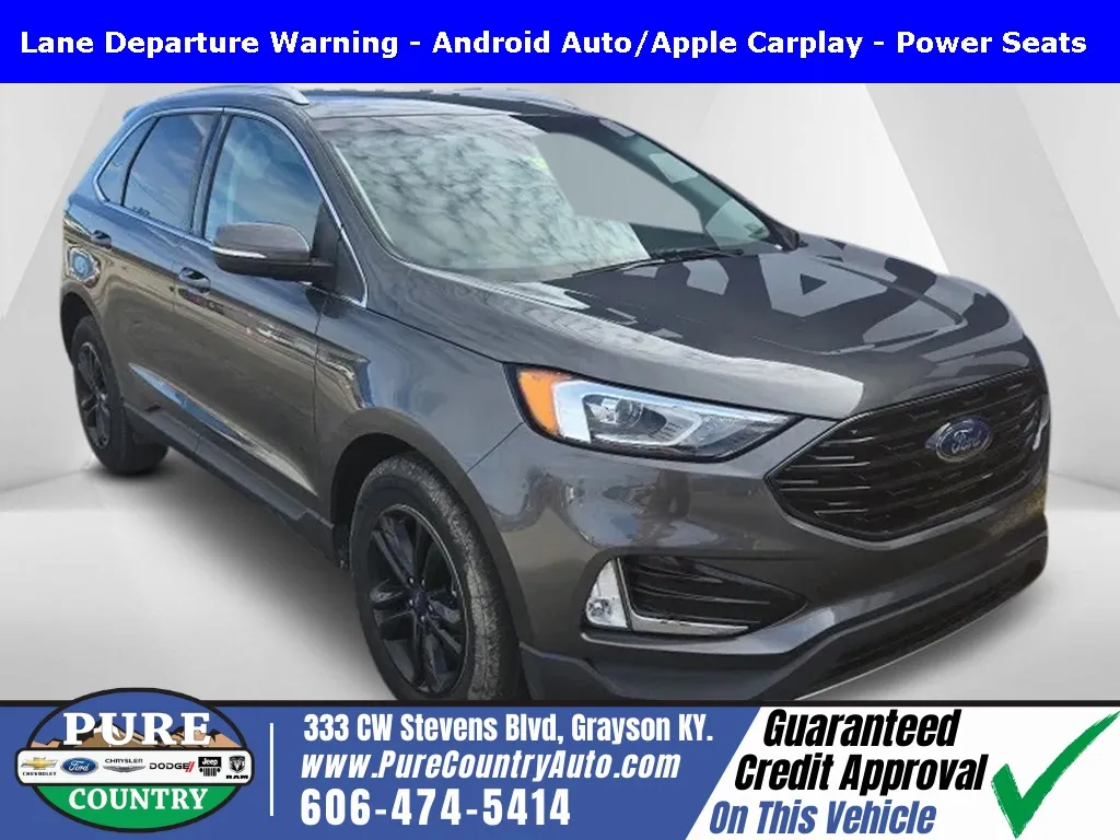 Gray 2019 Ford Edge SEL for sale in Grayson, KY