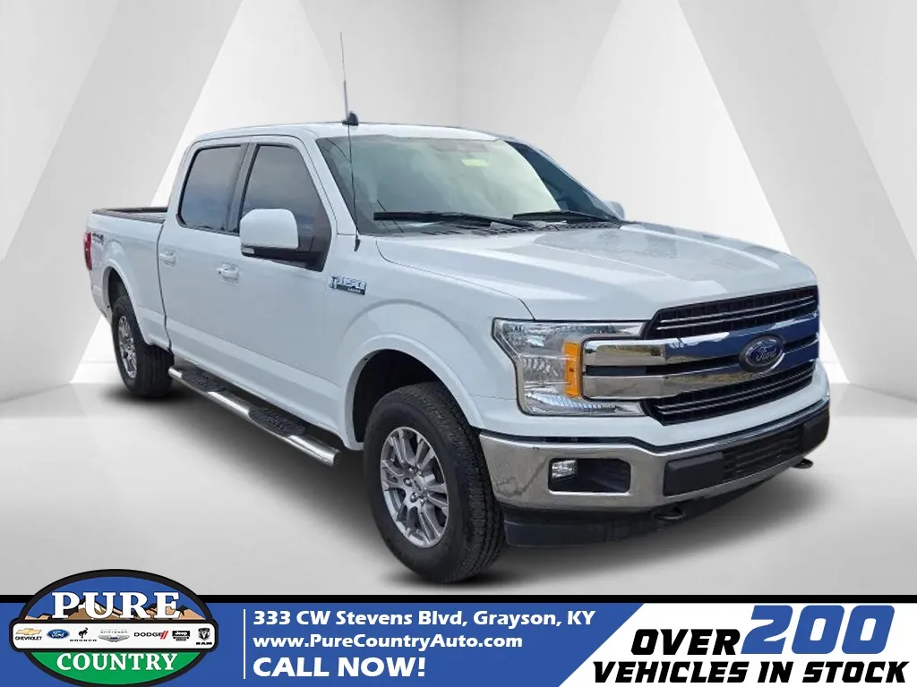 White 2020 Ford F-150 Lariat for sale in Grayson, KY