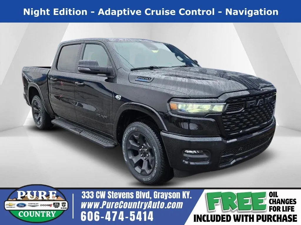 Black 2026 Ram 1500 Big Horn/Lone Star for sale in Grayson, KY