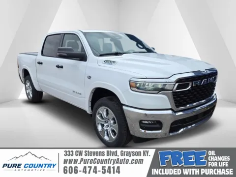 White 2026 Ram 1500 Big Horn/Lone Star for sale in Grayson, KY