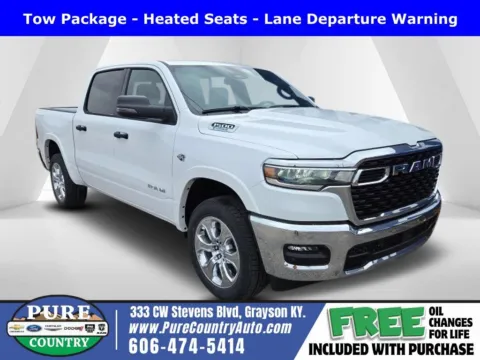 White 2026 Ram 1500 Big Horn/Lone Star for sale in Grayson, KY