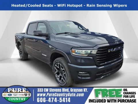 Blue 2026 Ram 1500 Laramie for sale in Grayson, KY