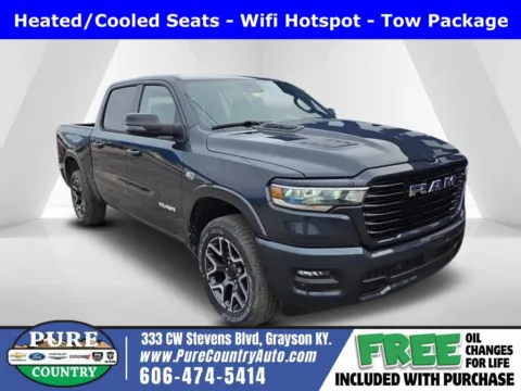 Blue 2026 Ram 1500 Laramie for sale in Grayson, KY
