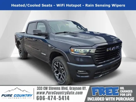 Blue 2026 Ram 1500 Laramie for sale in Grayson, KY