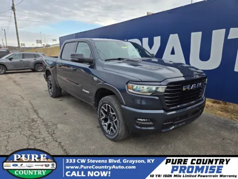 Blue 2026 Ram 1500 Laramie for sale in Grayson, KY