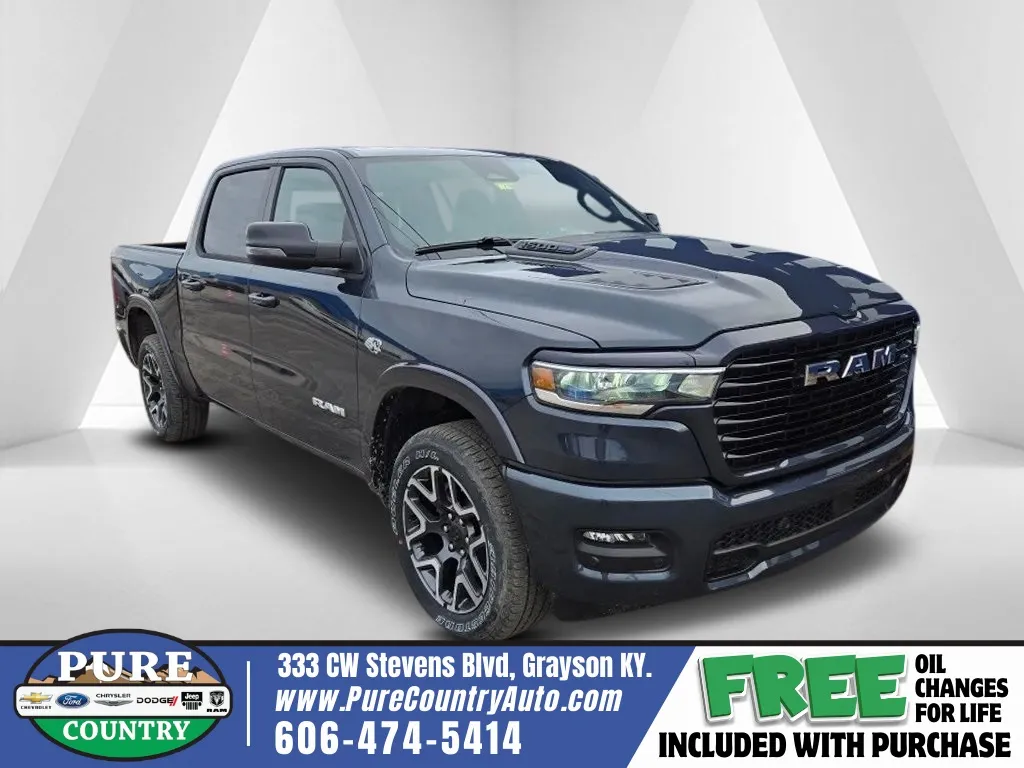 Blue 2026 Ram 1500 Laramie for sale in Grayson, KY