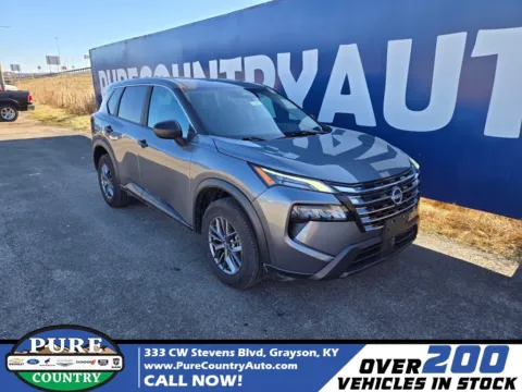 Gray 2024 Nissan Rogue S for sale in Grayson, KY